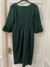 Jolie Moi Forest Green Dress