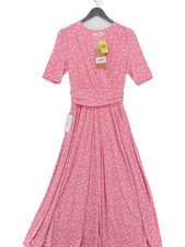 Jolie Moi Wrap Midi Dress UK8