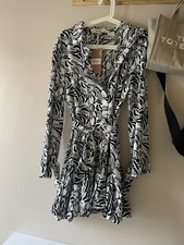 Jolie Moi Animal Print Chiffon