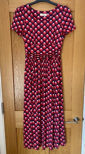 Jolie moi geometric print midi - jolie,