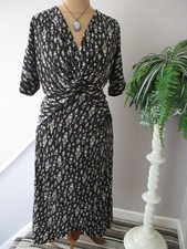 JOLIE MOI BLACK MIX DRESS SIZE