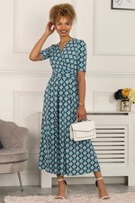 Jolie Moi Paislyn Pleat Jersey