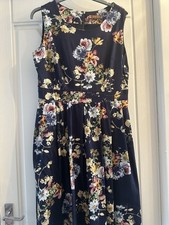 Jolie Moi Dress Size 16 Navy