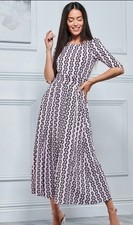 Jolie Moi Pink and Black dress